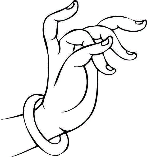 白描佛手，曼妙多姿,白描,佛手,上方,一只手,涵义,情态,手势,手姿,器物,爱好者们