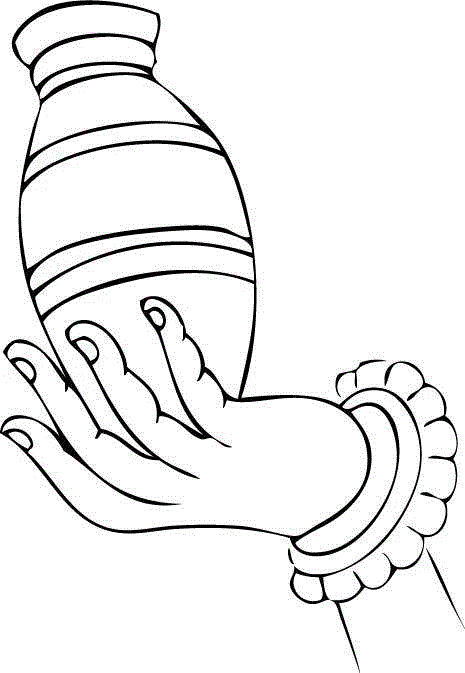 白描佛手，曼妙多姿,白描,佛手,上方,一只手,涵义,情态,手势,手姿,器物,爱好者们
