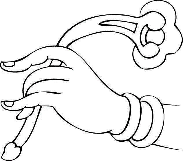 白描佛手，曼妙多姿,白描,佛手,上方,一只手,涵义,情态,手势,手姿,器物,爱好者们