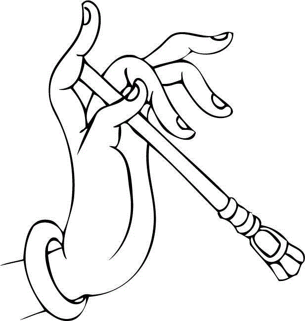 白描佛手，曼妙多姿,白描,佛手,上方,一只手,涵义,情态,手势,手姿,器物,爱好者们