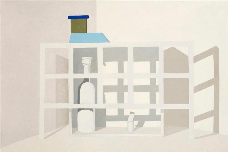 Nathalie Du Pasquier, C1102, 2011, oil on canvas,