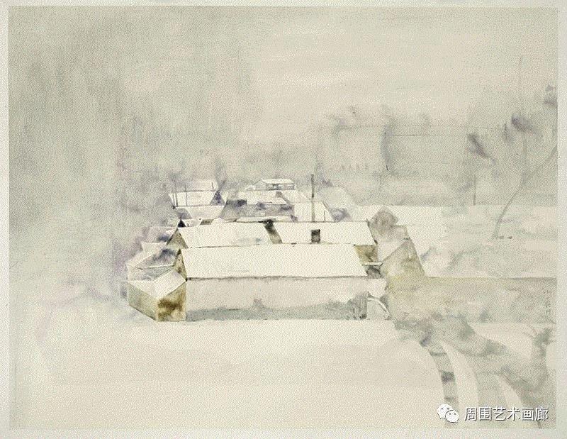 AroundSpace Gallery 周围艺术画廊 @ 2019 Art on Paper, NYC,周围,NYC,博览会,地点,纽约36号,码头,Booth,展位,VIP,the