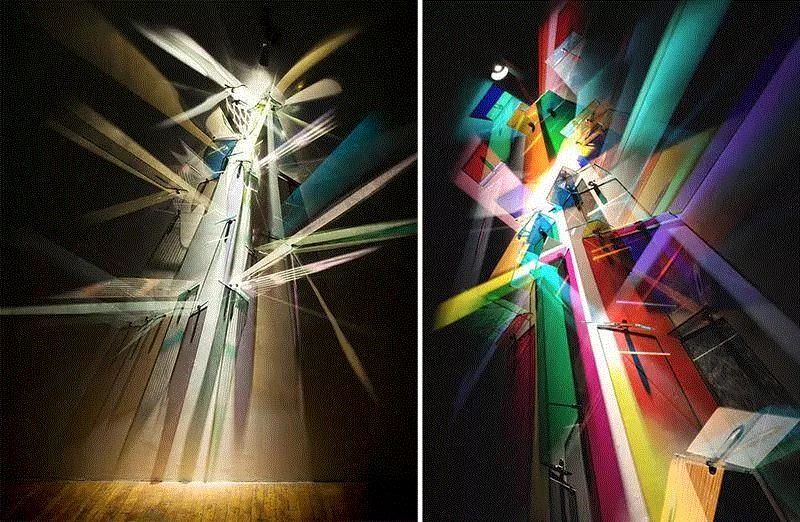 装置丨听玻璃艺术 讲述绝妙动人的梦幻故事,装置,羽毛,材料,琉璃,水晶,建筑,灯光,宇宙,餐厅,Knapp