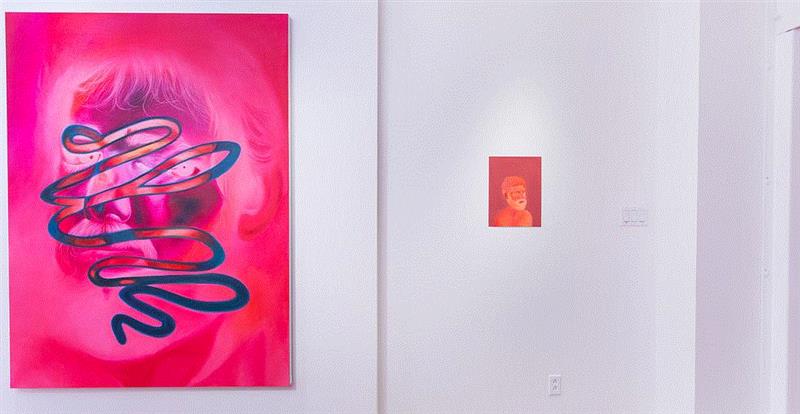 绘画丨她作品的粉色暴击，让人有点甜,绘画,粉色,手绘网,Mann,加拿大,肖像,上方,右上,本文,shouhui