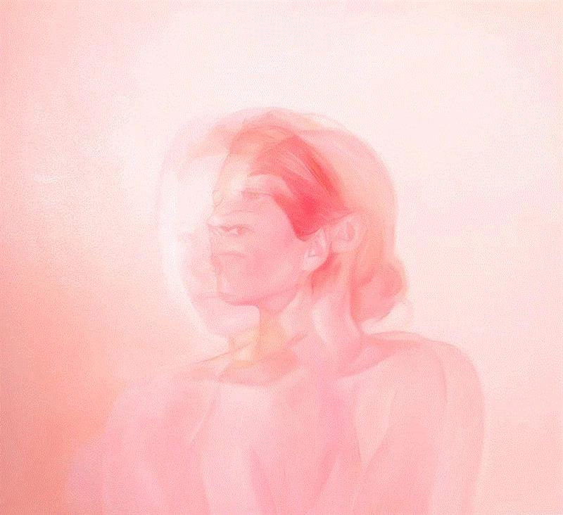 绘画丨她作品的粉色暴击，让人有点甜,绘画,粉色,手绘网,Mann,加拿大,肖像,上方,右上,本文,shouhui