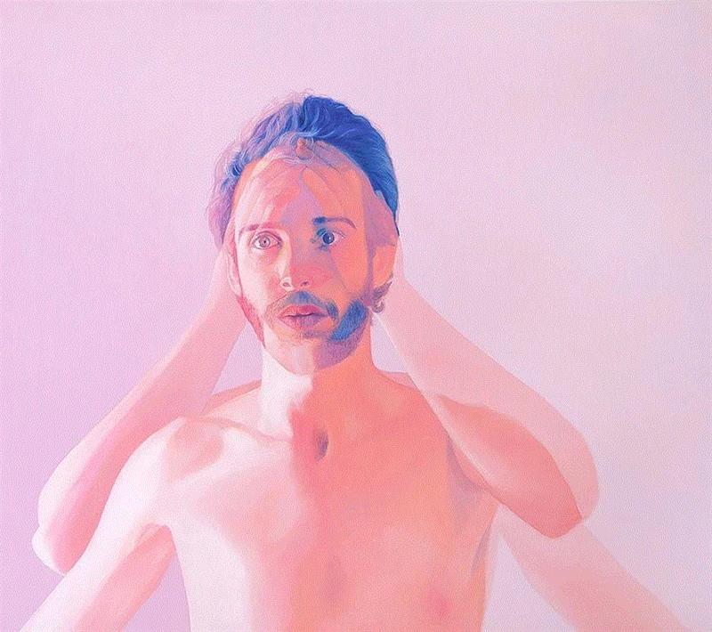 绘画丨她作品的粉色暴击，让人有点甜,绘画,粉色,手绘网,Mann,加拿大,肖像,上方,右上,本文,shouhui