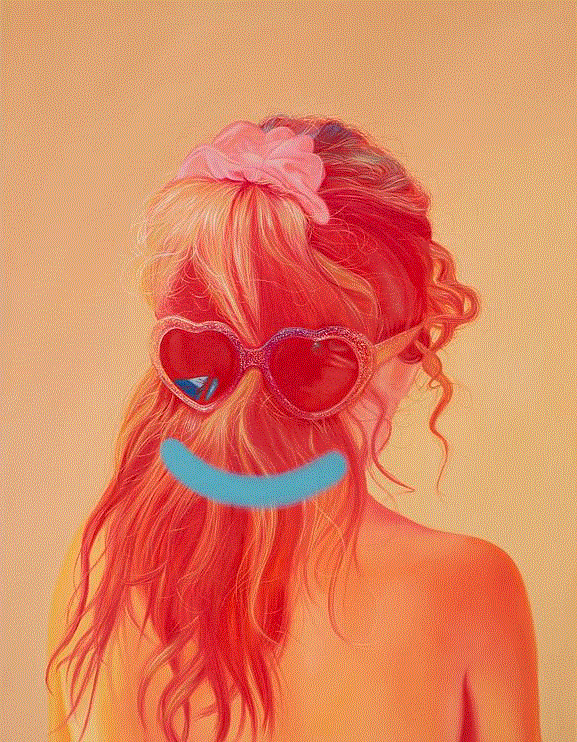 绘画丨她作品的粉色暴击，让人有点甜,绘画,粉色,手绘网,Mann,加拿大,肖像,上方,右上,本文,shouhui