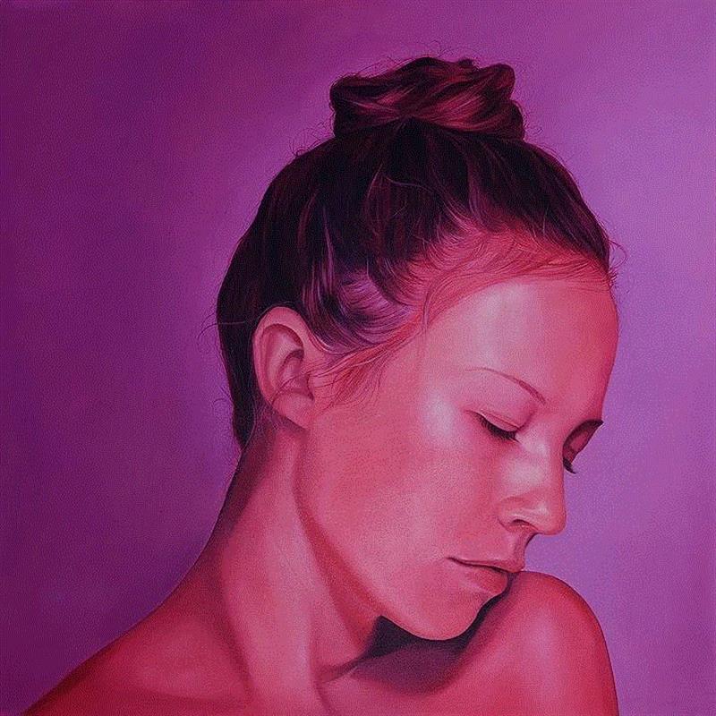 绘画丨她作品的粉色暴击，让人有点甜,绘画,粉色,手绘网,Mann,加拿大,肖像,上方,右上,本文,shouhui