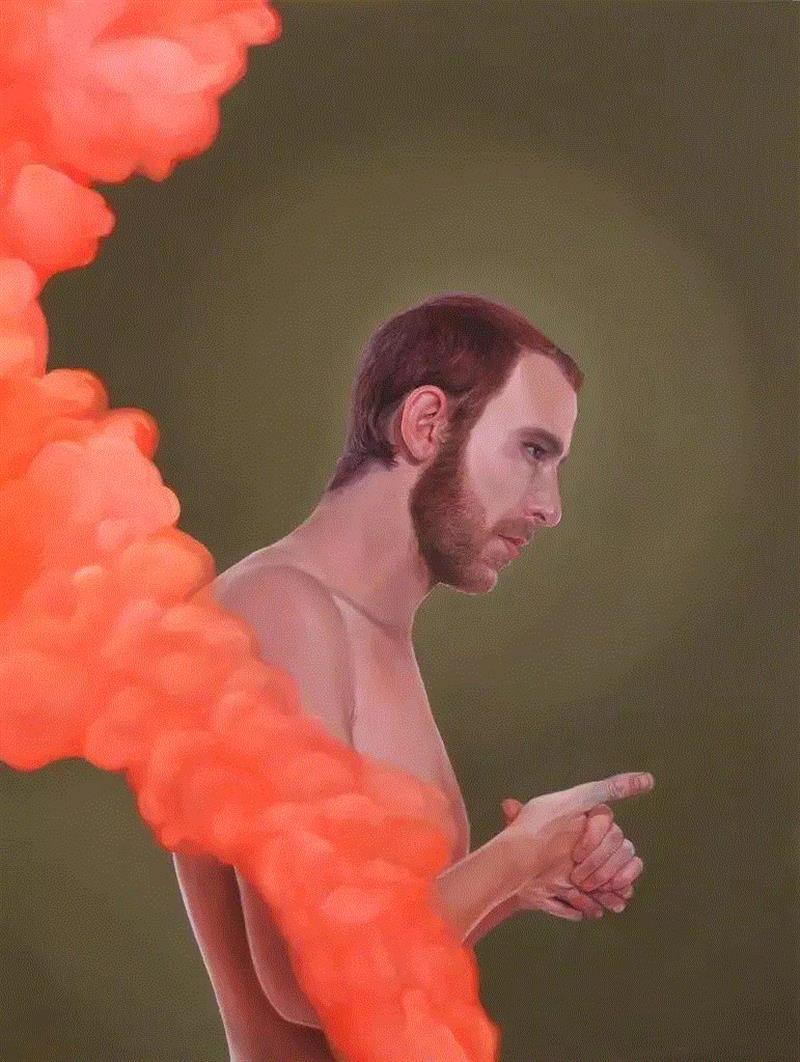 绘画丨她作品的粉色暴击，让人有点甜,绘画,粉色,手绘网,Mann,加拿大,肖像,上方,右上,本文,shouhui