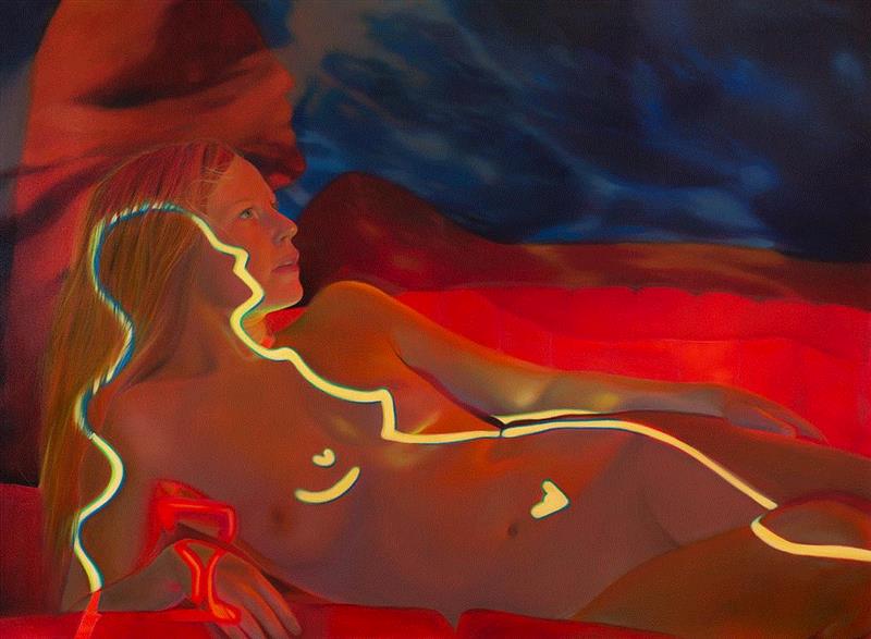 绘画丨她作品的粉色暴击，让人有点甜,绘画,粉色,手绘网,Mann,加拿大,肖像,上方,右上,本文,shouhui