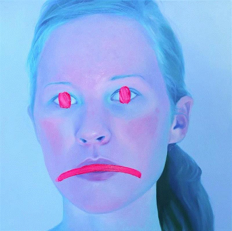 绘画丨她作品的粉色暴击，让人有点甜,绘画,粉色,手绘网,Mann,加拿大,肖像,上方,右上,本文,shouhui