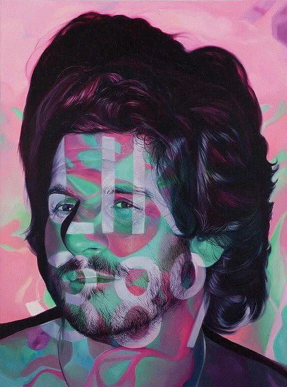 绘画丨她作品的粉色暴击，让人有点甜,绘画,粉色,手绘网,Mann,加拿大,肖像,上方,右上,本文,shouhui