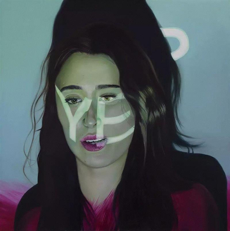 绘画丨她作品的粉色暴击，让人有点甜,绘画,粉色,手绘网,Mann,加拿大,肖像,上方,右上,本文,shouhui