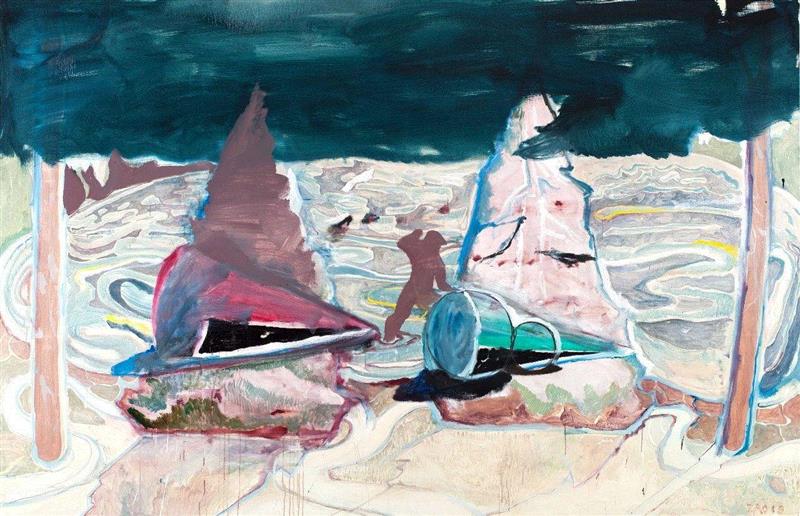 国家美术·展讯丨赵洋个展——罗马是个湖,罗马,展讯,丨赵洋,赵洋,油彩,丙烯,绘画,香格纳,美术馆,叙述性