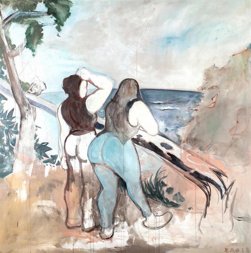 国家美术·展讯丨赵洋个展——罗马是个湖,罗马,展讯,丨赵洋,赵洋,油彩,丙烯,绘画,香格纳,美术馆,叙述性