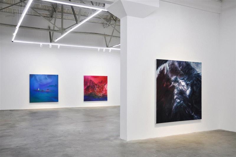 展览现场,展览 | 行走·观察——当代艺术群展,艺术群展,油画,郑在东,李山,尹朝阳,孙尧,李庆美,汪一,丙烯,com