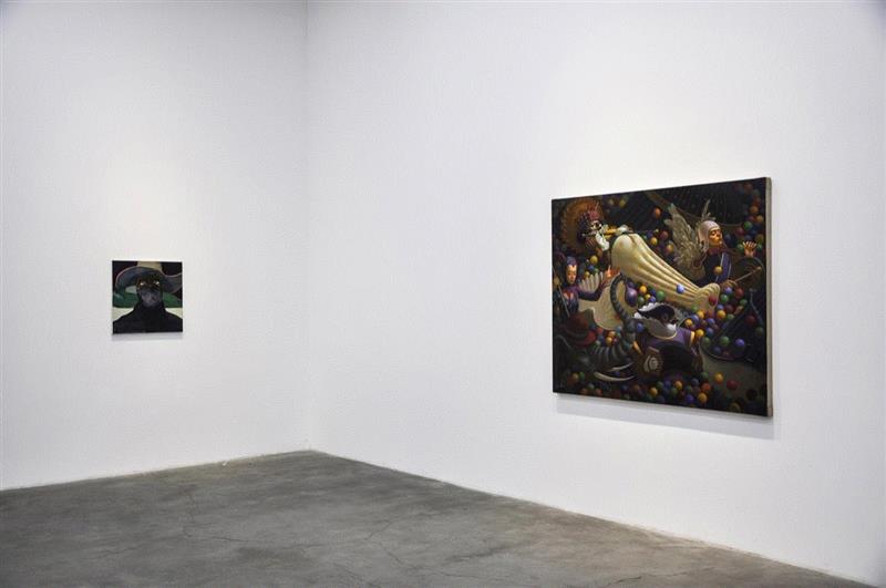 展览现场,展览 | 行走·观察——当代艺术群展,艺术群展,油画,郑在东,李山,尹朝阳,孙尧,李庆美,汪一,丙烯,com