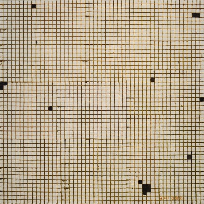 张恩利 | 马赛克墙面 | 布面油画 | 150x150cm | 2013,展览 | 行走·观察——当代艺术群展,艺术群展,油画,郑在东,李山,尹朝阳,孙尧,李庆美,汪一,丙烯,com