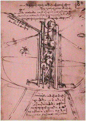  达·芬奇设计的人力飞行器,列奥纳多·达·芬奇：敢于不同凡“想”，就像任何时代的“异类”天才和创新者一样。,列奥纳多,天才,异类,创新者,笔记,想象力,好奇心,马斯克,装置,达芬奇