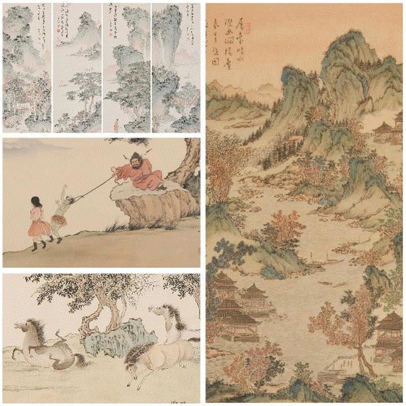 王薇:感恩社会,龙美术馆(浦东馆)免费开放,龙美术馆,王薇,浦东馆,溥儒,展期,美术馆,书画展,王孙,红色,书画