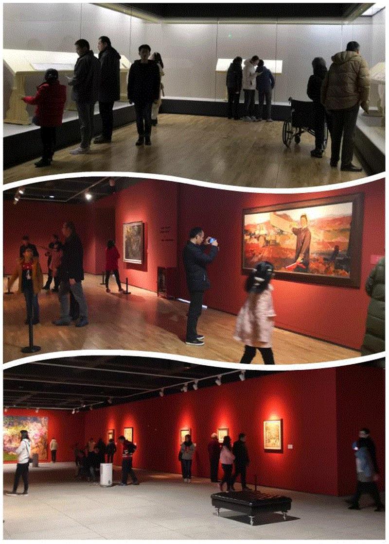 王薇:感恩社会,龙美术馆(浦东馆)免费开放,龙美术馆,王薇,浦东馆,溥儒,展期,美术馆,书画展,王孙,红色,书画