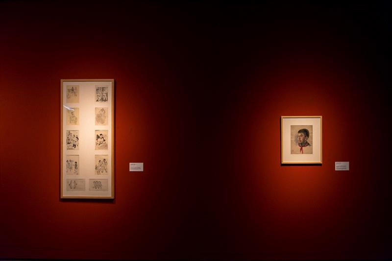 王薇:感恩社会,龙美术馆(浦东馆)免费开放,龙美术馆,王薇,浦东馆,溥儒,展期,美术馆,书画展,王孙,红色,书画