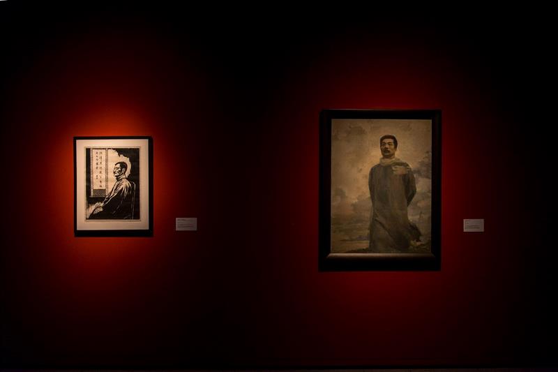 王薇:感恩社会,龙美术馆(浦东馆)免费开放,龙美术馆,王薇,浦东馆,溥儒,展期,美术馆,书画展,王孙,红色,书画