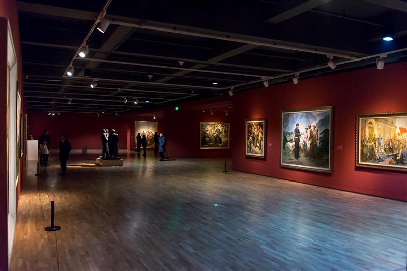 王薇:感恩社会,龙美术馆(浦东馆)免费开放,龙美术馆,王薇,浦东馆,溥儒,展期,美术馆,书画展,王孙,红色,书画