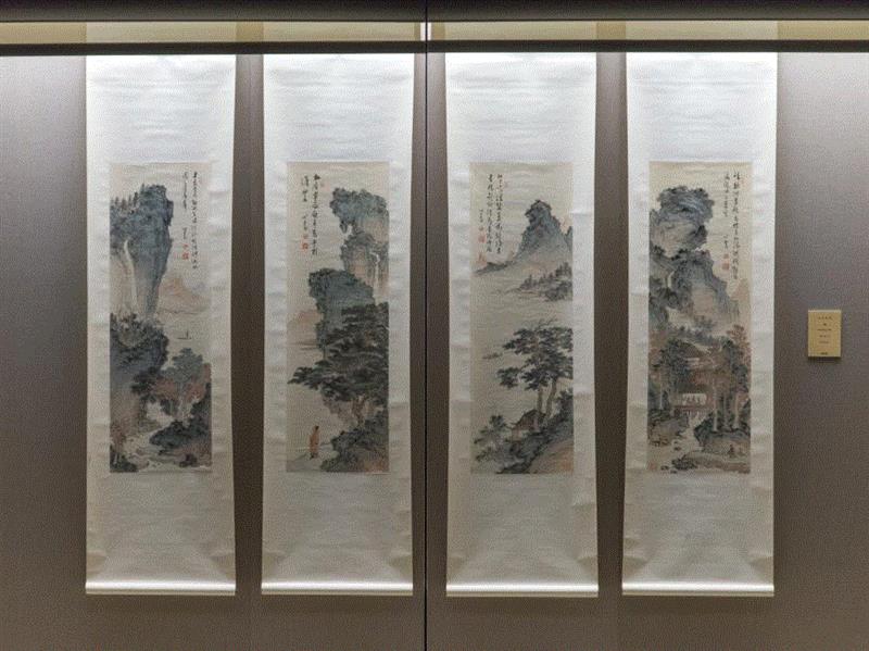 王薇:感恩社会,龙美术馆(浦东馆)免费开放,龙美术馆,王薇,浦东馆,溥儒,展期,美术馆,书画展,王孙,红色,书画