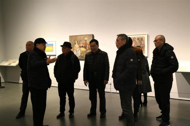 @武汉·2020：傅中望个展筹备会议于合美术馆召开,傅中望,合美术馆,筹备会议,湖北美术馆,设计师,文献,鲁虹,冀少峰,书记,李和清