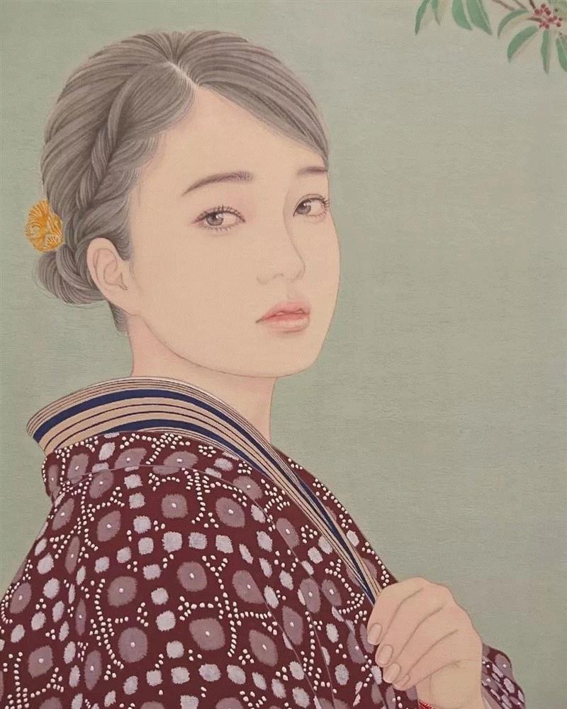 淡墨线条勾勒青春少女,少女,上方,日本,插画师,小编