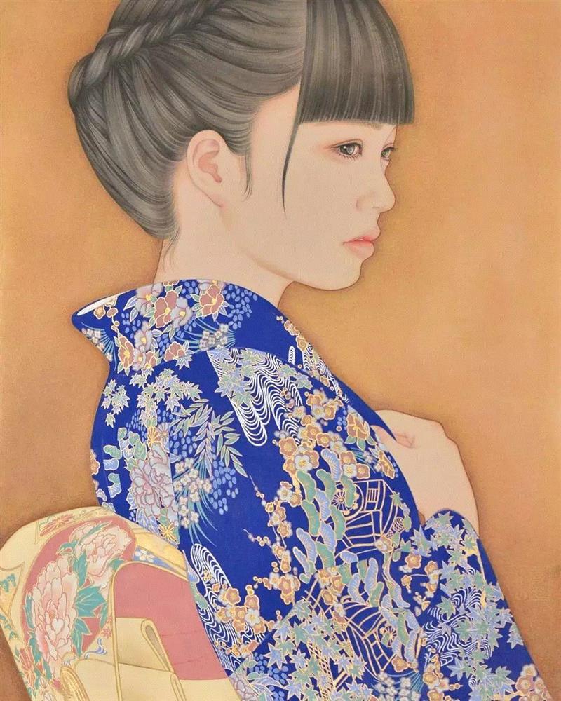 淡墨线条勾勒青春少女,少女,上方,日本,插画师,小编