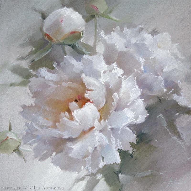 她15年离群索居，只为用一根粉笔打开全新人生，惊艳了世界！,粉笔,Olga,很多人,颜料,墙上,莫斯科艺术学院,色块,阁楼,黑板,节日