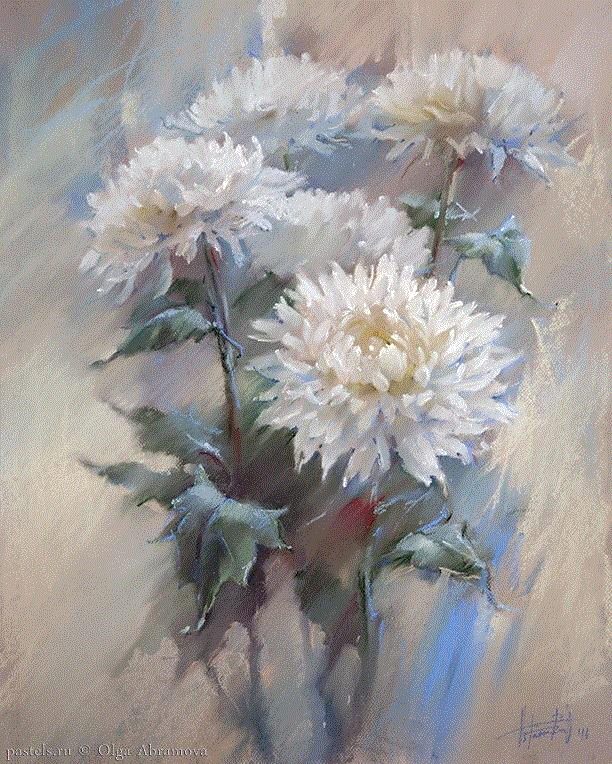 她15年离群索居，只为用一根粉笔打开全新人生，惊艳了世界！,粉笔,Olga,很多人,颜料,墙上,莫斯科艺术学院,色块,阁楼,黑板,节日