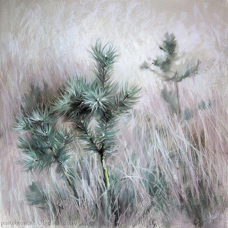 她15年离群索居，只为用一根粉笔打开全新人生，惊艳了世界！,粉笔,Olga,很多人,颜料,墙上,莫斯科艺术学院,色块,阁楼,黑板,节日