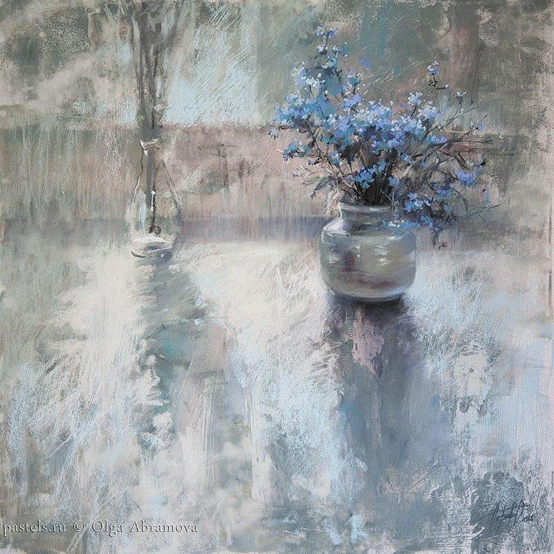 她15年离群索居，只为用一根粉笔打开全新人生，惊艳了世界！,粉笔,Olga,很多人,颜料,墙上,莫斯科艺术学院,色块,阁楼,黑板,节日