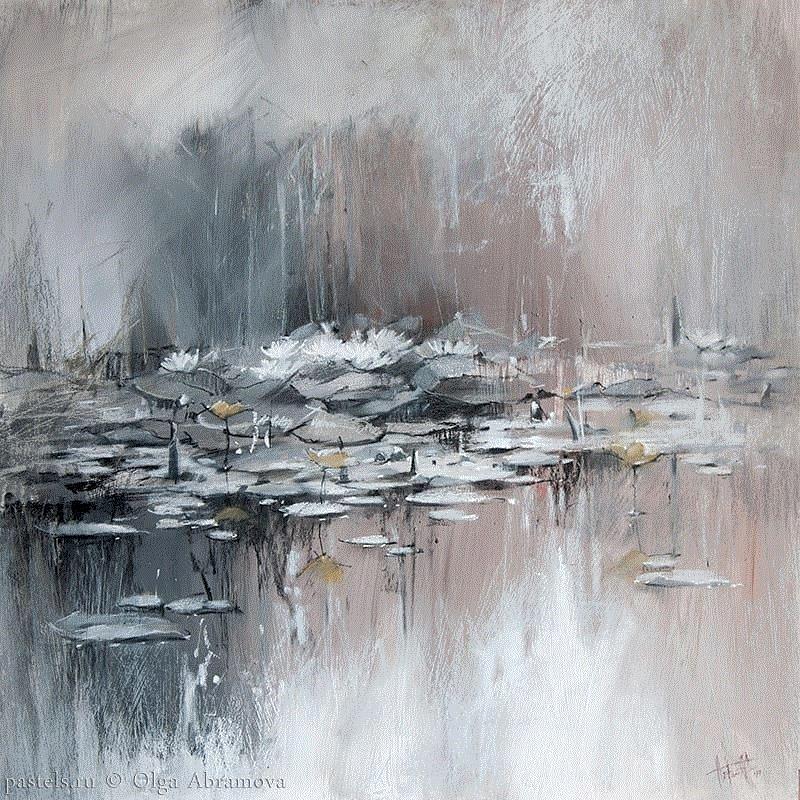 她15年离群索居，只为用一根粉笔打开全新人生，惊艳了世界！,粉笔,Olga,很多人,颜料,墙上,莫斯科艺术学院,色块,阁楼,黑板,节日