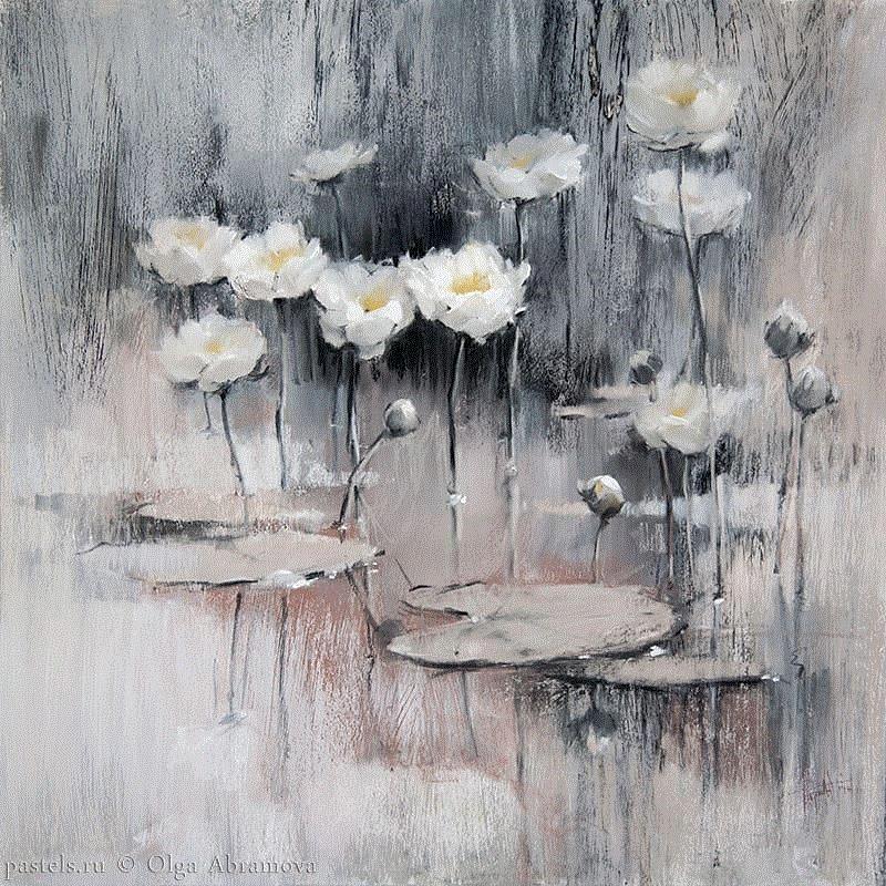 她15年离群索居，只为用一根粉笔打开全新人生，惊艳了世界！,粉笔,Olga,很多人,颜料,墙上,莫斯科艺术学院,色块,阁楼,黑板,节日