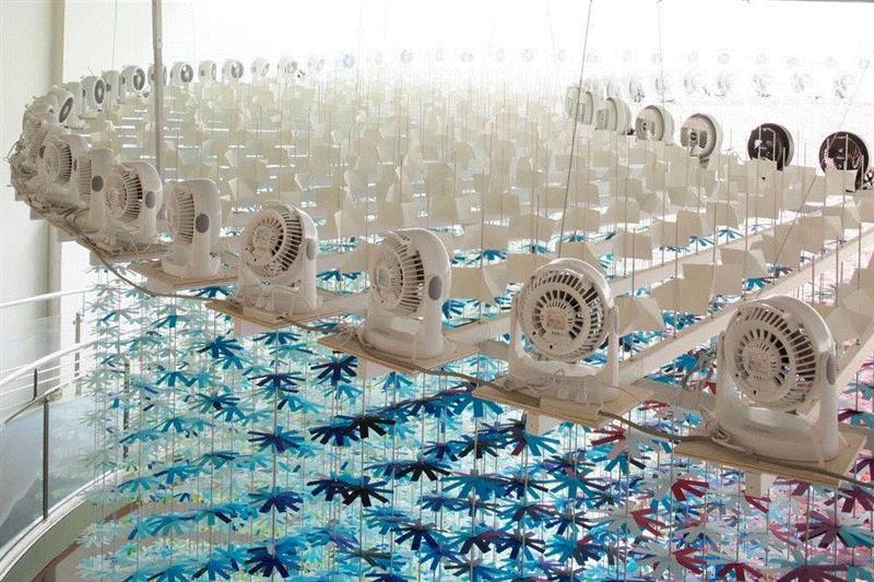 色彩丨用100种颜色做设计，是怎样一种惊艳？,颜色,装置,Emmanuelle,FURLA,花卉,图案,色调,树木,立方体,Moureaux