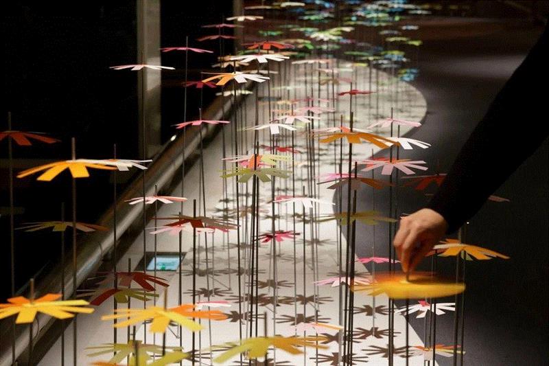 色彩丨用100种颜色做设计，是怎样一种惊艳？,颜色,装置,Emmanuelle,FURLA,花卉,图案,色调,树木,立方体,Moureaux