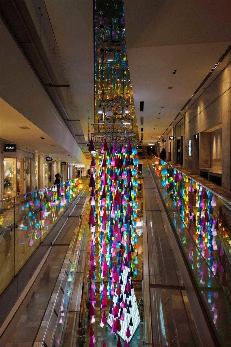 色彩丨用100种颜色做设计，是怎样一种惊艳？,颜色,装置,Emmanuelle,FURLA,花卉,图案,色调,树木,立方体,Moureaux