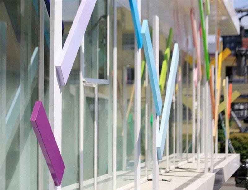 色彩丨用100种颜色做设计，是怎样一种惊艳？,颜色,装置,Emmanuelle,FURLA,花卉,图案,色调,树木,立方体,Moureaux