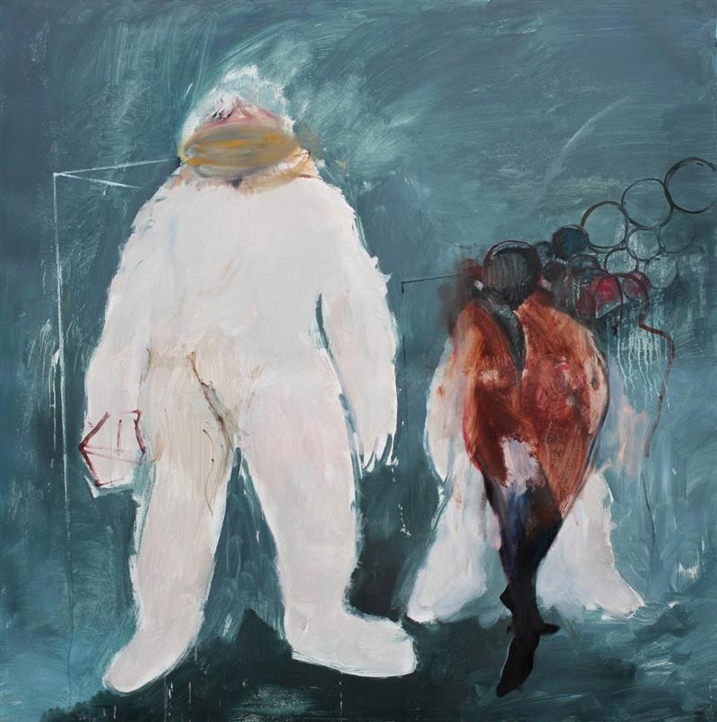 赵洋 Zhao Yang|爱斯基摩人 Eskimo|布面油画 Oil on Canvas|