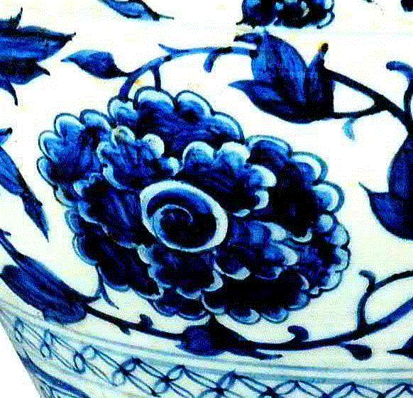 看牡丹纹识别瓷器年代？你也可以！,牡丹纹,瓷器,牡丹,器物,纹饰,青花,故宫博物院,花瓣,西夏,元代