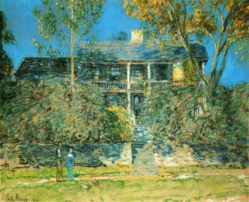 印象派大师笔下的风景画,印象派,上方,Childe,Hassam,莫奈,雷诺阿,梵高,仲夏,小编