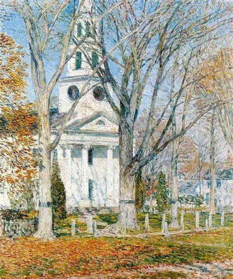 印象派大师笔下的风景画,印象派,上方,Childe,Hassam,莫奈,雷诺阿,梵高,仲夏,小编