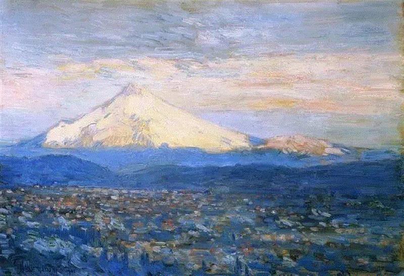 印象派大师笔下的风景画,印象派,上方,Childe,Hassam,莫奈,雷诺阿,梵高,仲夏,小编