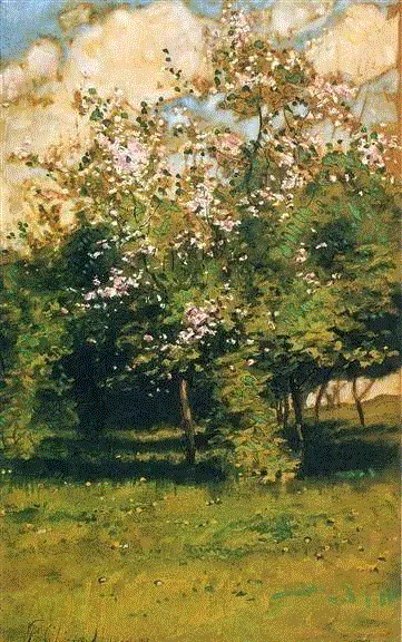 印象派大师笔下的风景画,印象派,上方,Childe,Hassam,莫奈,雷诺阿,梵高,仲夏,小编