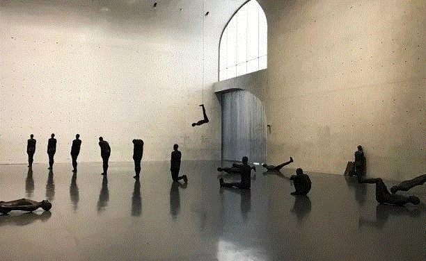 Antony Gormley, STILL MOVING, 2017 Insta