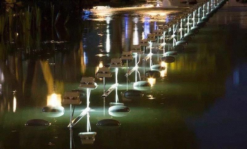 展览丨七大户外艺术装置点亮新竹灯光节,新竹,灯光,户外,装置,太空人,月球,地球,小猪,讯号,林建荣